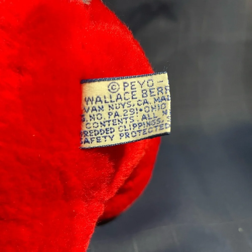 VTG 1979 Wallace Berrie & Co. Peyo ‘Papa Smurf’ plush 11” tall - Picture 2 of 10